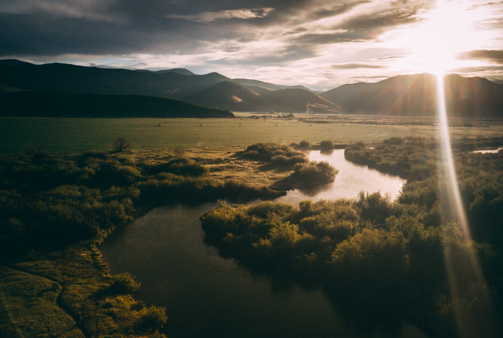 Sunrise over Silver Creek Idaho | Silver Creek Outfitters
