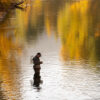 Angler | Fishing in the fall | Silver Creek Outfitters | Sun Valley, Idaho