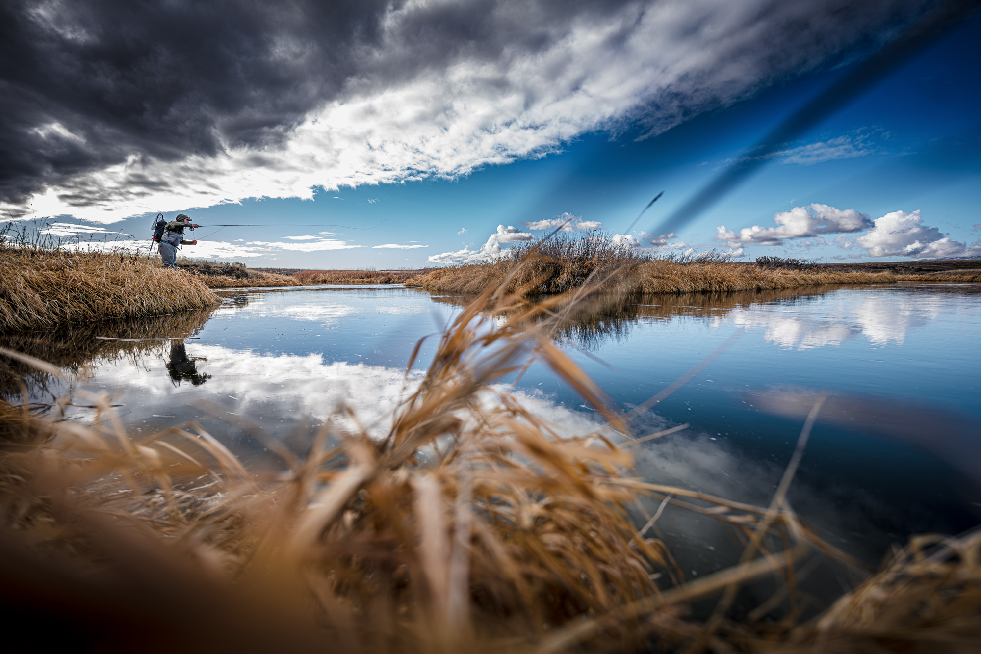 Angler | Fly Fishing | James Conrad Photography | Sun Valley | Idaho | Silver Creek Outfitters