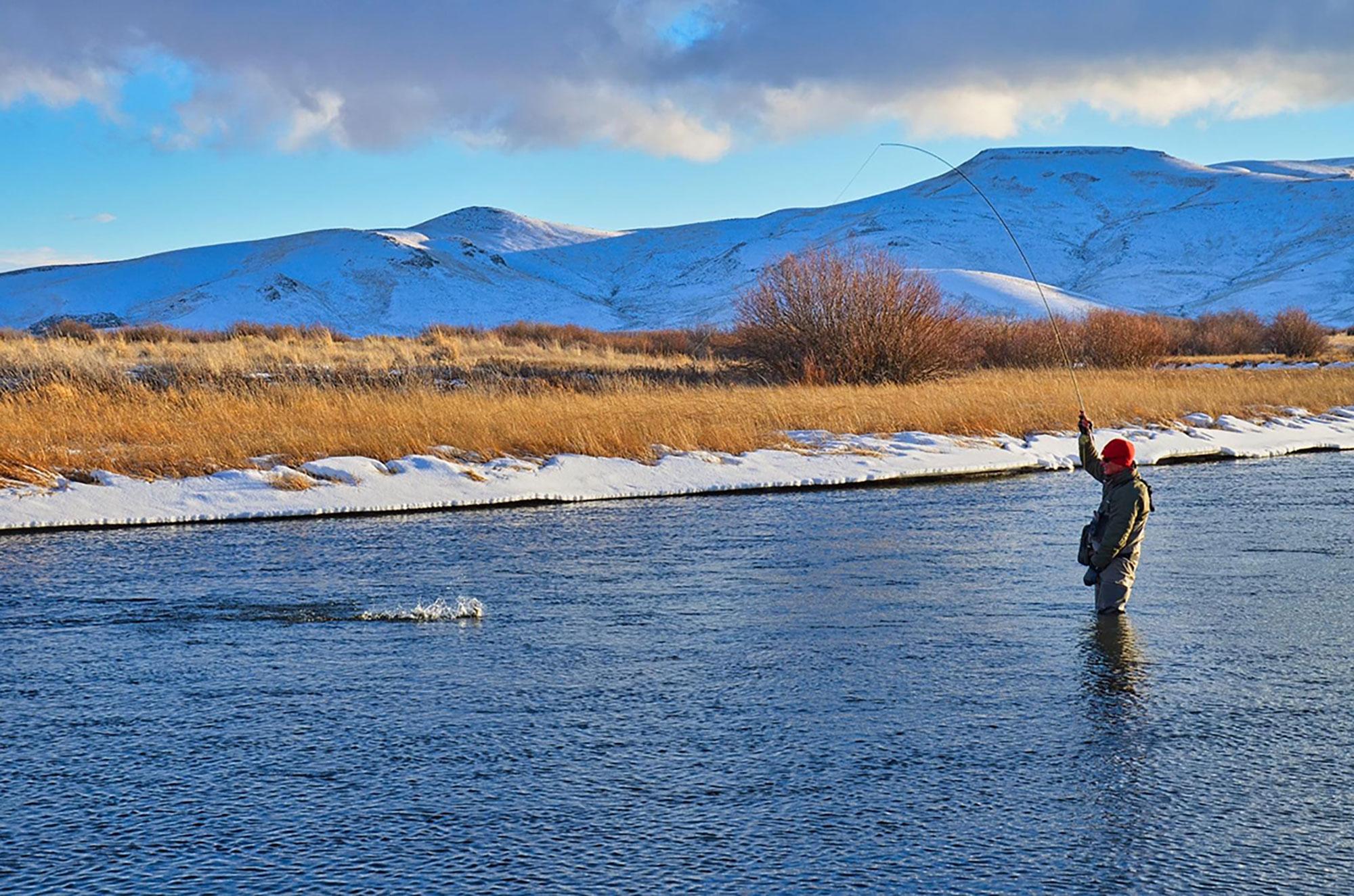 Fly Fishing in Winter | Silver Creek Outfitters | Sun Valley | Idaho